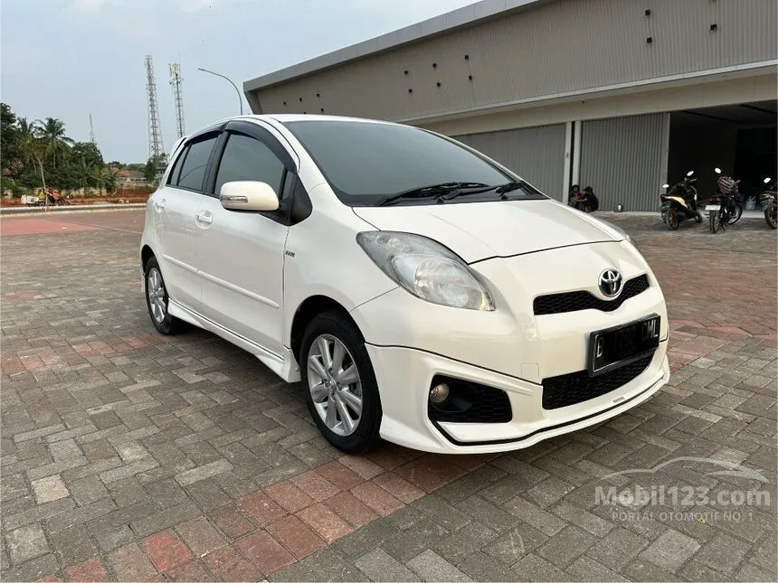 Jual Mobil Toyota Yaris 2012 S 1.5 di Banten Automatic Hatchback Putih Rp 120.000.000
