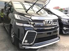 TOYOTA VELLFIRE 2.5 ZG FULL SPEC NEW CAR UNREG 2016