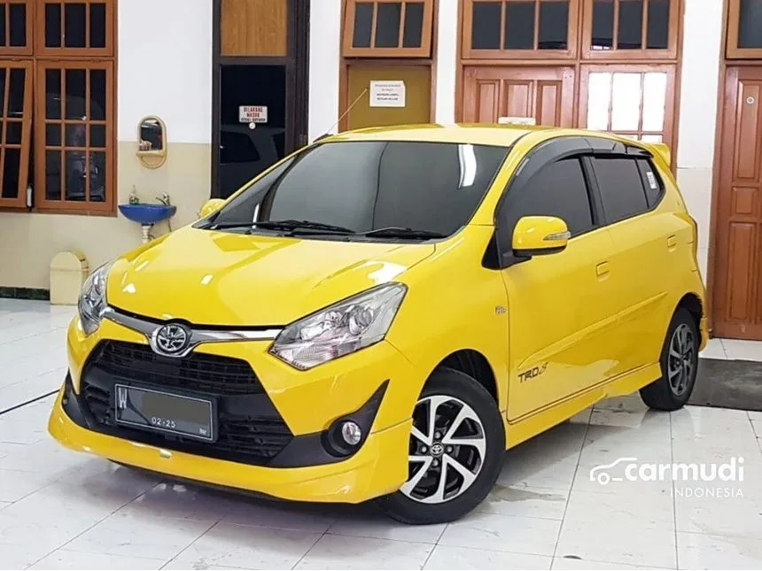 Jual Mobil Toyota Agya 2020 TRD 1.2 di Jawa Timur Automatic Hatchback Kuning Rp 143.000.000
