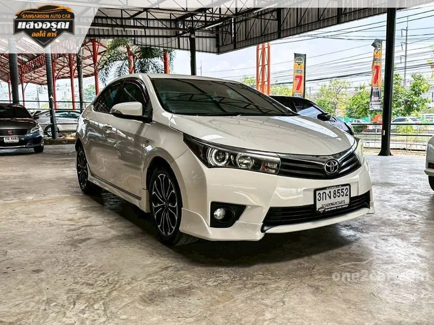 2014 Toyota Corolla Altis Esport Sedan