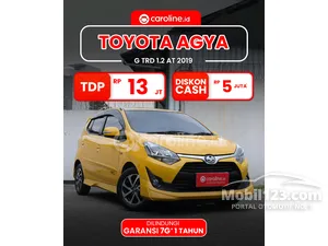 2019 Toyota Agya 1.2 G Hatchback