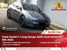 2022 Tesla Model Y 0.0 Long Range SUV AWD Dual Motor 2022/2023 [ GARANSI 5TH ]