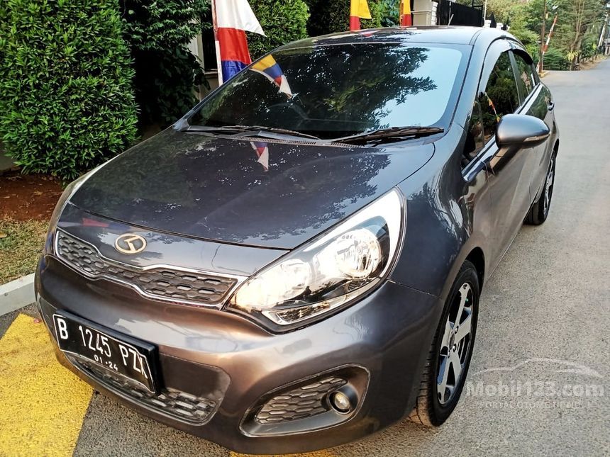 Jual Mobil KIA Rio 2013 UB 1.4 Di DKI Jakarta Manual Hatchback Abu-abu ...