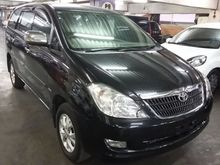 2005 Toyota Kijang Innova V Bensin Automatic Hitam Pajak Panjang Low KM Mulus Sekali Tdp 8 Juta