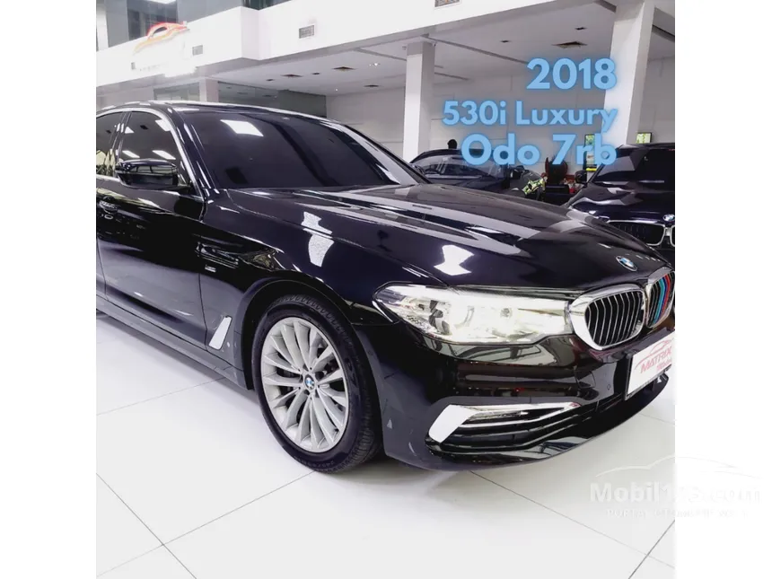 Jual Mobil BMW 530i 2018 Luxury 2.0 di DKI Jakarta Automatic Sedan Hitam Rp 725.000.000