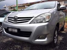 2010 Toyota Innova 2.0 E MPV MANUAL 1OWNER FREE GST PTPTN FULLOAN