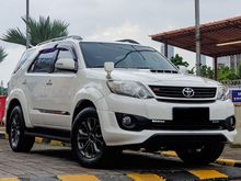 2015 Toyota Fortuner 2.5 G TRD Diesel AT KM 53rb Termurah