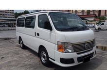 nissan urvan 3.0 mt 14 seater window van tiptop condition 1 OWNER ONLY FREE ACCIDENT