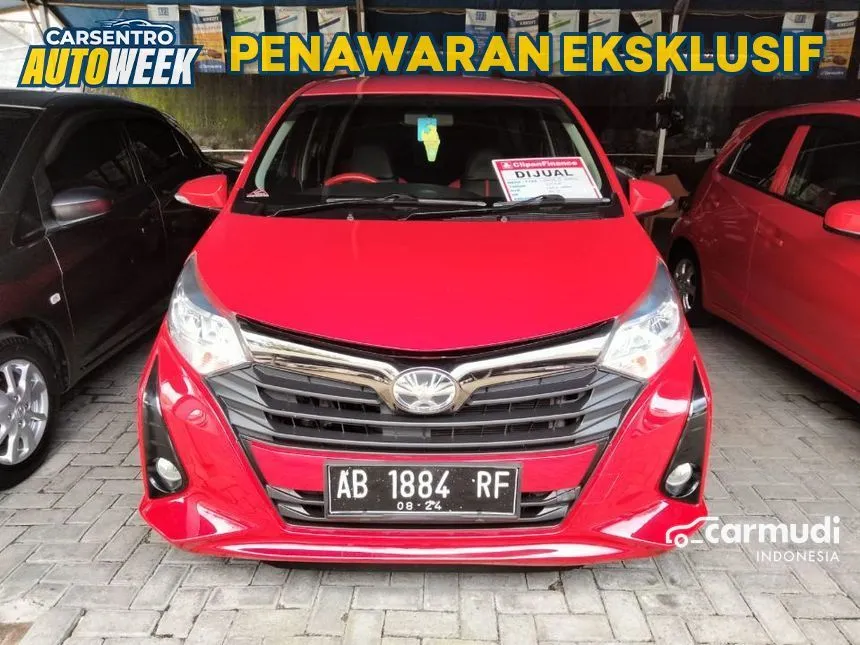 Jual Mobil Toyota Calya 2020 G 1.2 di Yogyakarta Automatic MPV Merah Rp 135.000.000