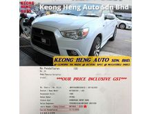 (ACTUAL YR MADE 2O1O)(GST INCLU)(CBU IMPORT BARU)(NICE NUM)(1 OWNER)((VERY TIPTOP)(LOW MILE)(KL CHERAS AREA) MITSUBISHI ASX 2.0 MIVEC