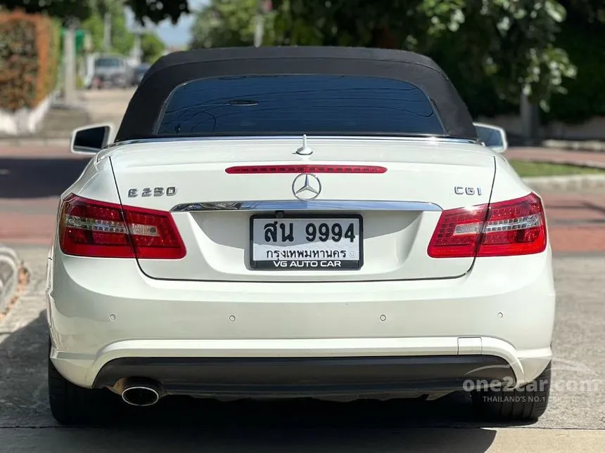 2011 Mercedes-Benz E250 Avantgarde CGI BlueEFFICIENCY Convertible