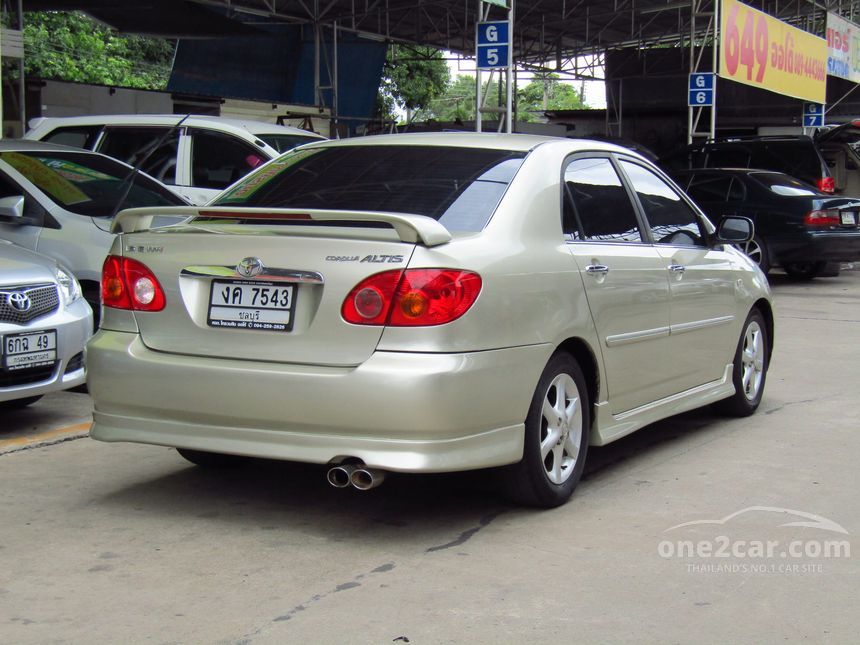 Toyota corolla altis 2002