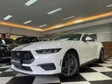 2024 Ford Mustang 2.3 Fastback Ecoboost NIK.2024 New Model White On Black RARE Item Unit Ready On Hand #AUTOHIGH #MUST HAVE