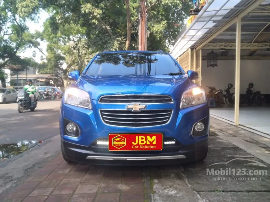 Jual Mobil Chevrolet Trax 2016 LTZ 1.4 di Jawa Barat Automatic SUV Biru Rp 177.000.000