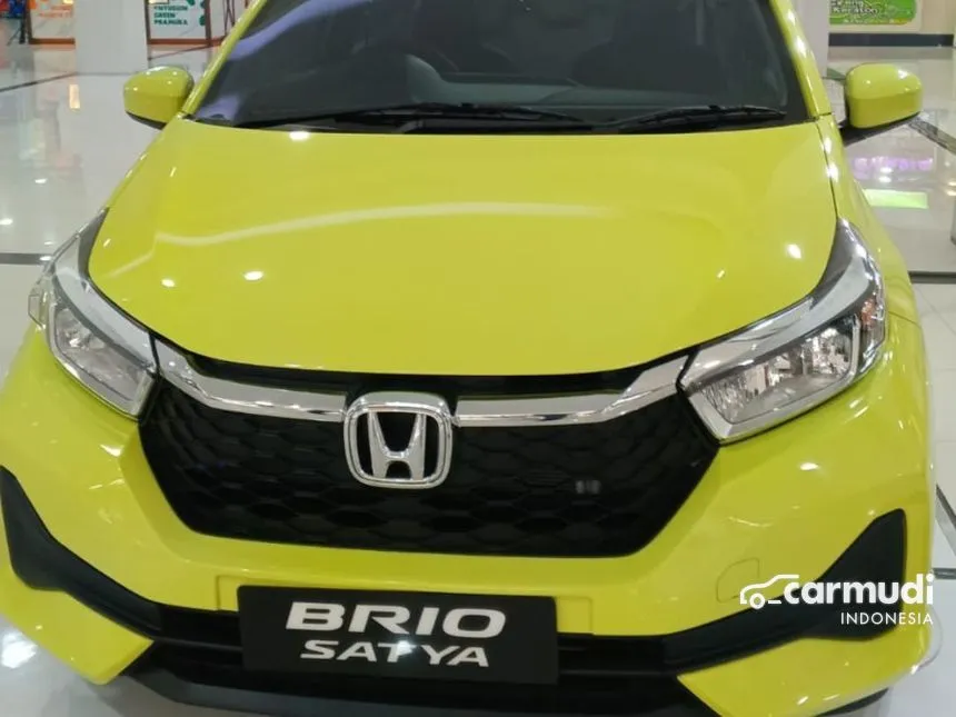 Jual Mobil Honda Brio 2024 E Satya 1.2 di DKI Jakarta Automatic Hatchback Hitam Rp 157.900.000
