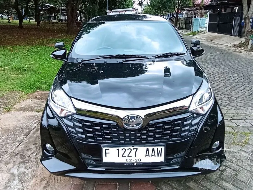Jual Mobil Toyota Calya 2022 G 1.2 di Jawa Barat Automatic MPV Hitam Rp 143.000.000