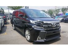 2015 Toyota Vellfire 2.5 Z Spec (7 seater, 2 power door, reverse camera, 1 year warranty)