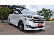 Toyota Vellfire G AT 2.5 CBU AT 2016 Putih Metalik - Tangan 1 Perorangan - Service Record - Kredit bisa dibantu - SIAP PAKAI - TOP DEAL