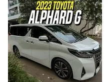 2023 Toyota Alphard 2.5 G MPV White on Beige ATPM TSS Putih