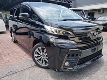 2016 Toyota Vellfire 2.5 ZA Edition GOLDEN EYE UNREG