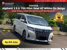 2021 Toyota Alphard 2.5 G MPV ATPM TSS Pilot Seat AT 2021 2022 [ GARANSI 5TH ]