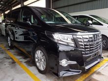 2016 Toyota Alphard 2.5 S Package 2 Power Door 7 Seater Unrgister for sale.