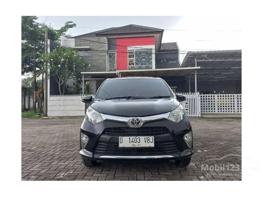 Jual Mobil Toyota Calya 2017 G 1.2 di Jawa Barat Automatic MPV Hitam Rp 119.000.000