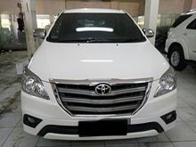 Toyota Kijang Innova 2.0 G 2013 AT MC white , New Grill , TDP 16 juta