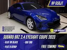 2023 Subaru BRZ 2.4 EyeSight Coupe Black Hitam Eye Sight