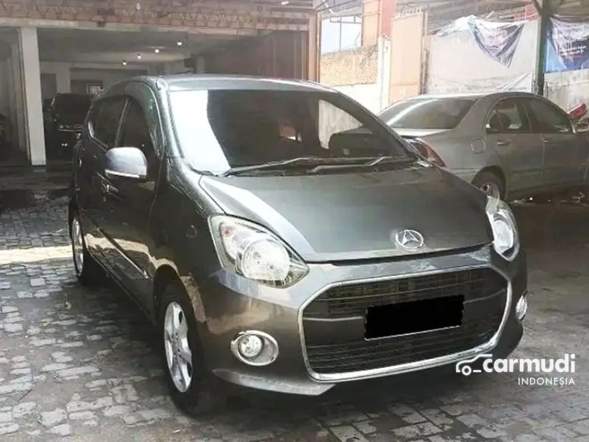 Jual Mobil Daihatsu Ayla 2014 X 1.0 di DKI Jakarta Manual Hatchback Abu