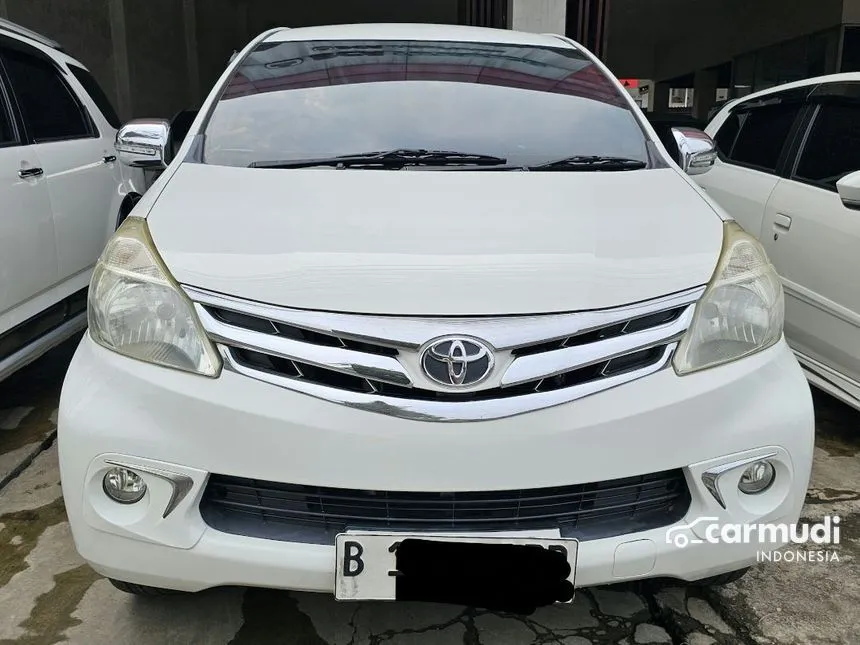 Jual Mobil Toyota Avanza 2013 G 1.3 di DKI Jakarta Automatic MPV Putih Rp 108.000.000