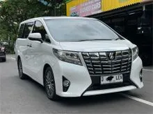 2017 Toyota Alphard 2.5 G MPV