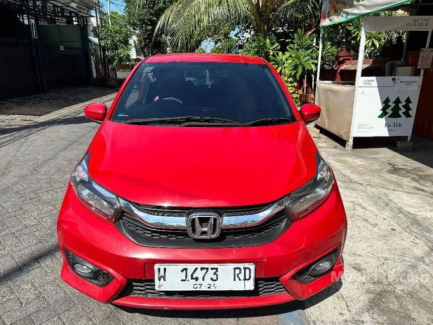 Jual Mobil Honda Brio 2019 Satya E 1.2 di Jawa Timur Manual Hatchback Merah Rp 147.500.000