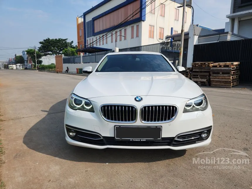 Jual Mobil BMW 520d 2015 Luxury 2.0 di DKI Jakarta Automatic Sedan Putih Rp 360.000.000