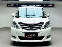 2014 Toyota Alphard 2.4 G MPV AT Istimewa Low KM
