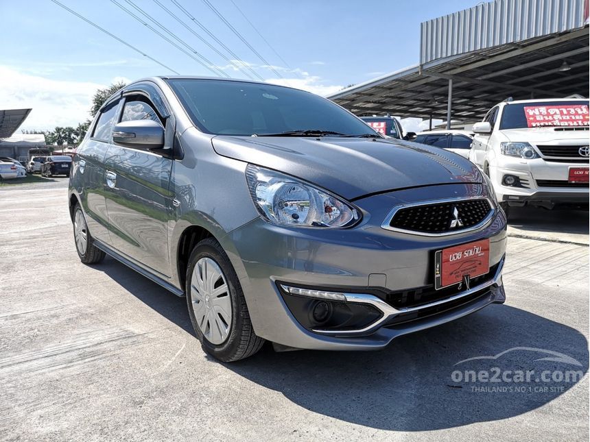 Mitsubishi Mirage 2017 GLX 1.2 in ภาคตะวันตก Automatic Hatchback สีเทา ...