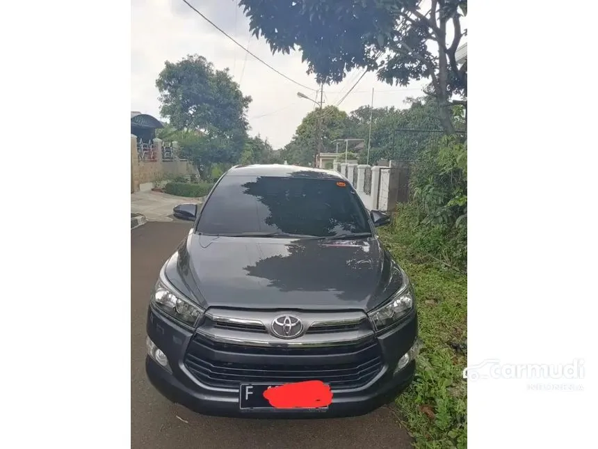 Jual Mobil Toyota Kijang Innova 2019 G 2.4 di Jawa Barat Manual MPV Abu