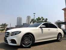 MERCEDES BENZ E300 AMG 2018 WHITE ON BLACK CKD ATPM TDP 325JT