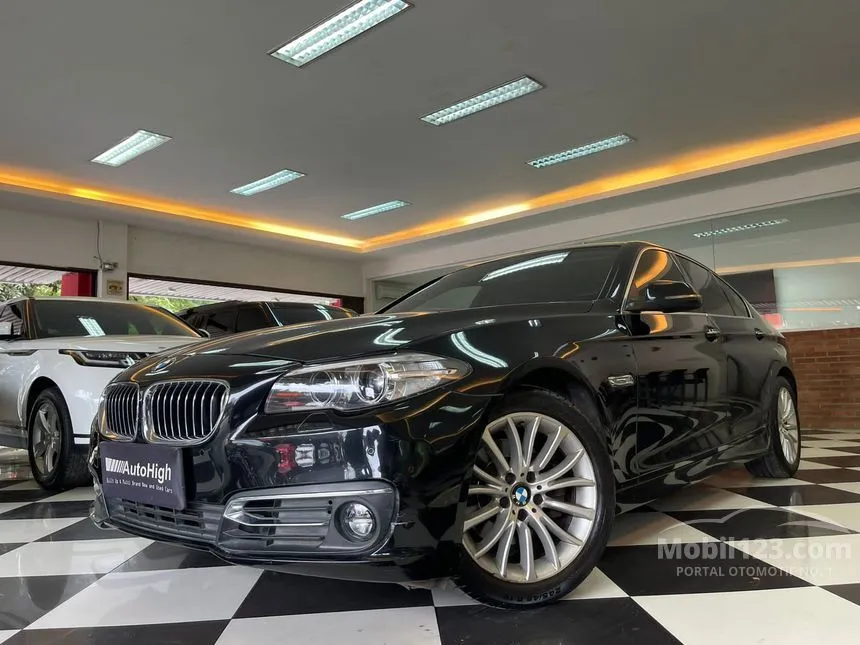 Jual Mobil BMW 528i 2014 Luxury 2.0 di DKI Jakarta Automatic Sedan Hitam Rp 385.000.000