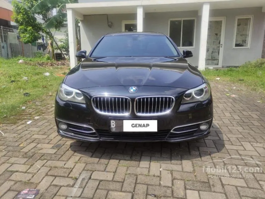 Jual Mobil BMW 528i 2014 Luxury 2.0 di Banten Automatic Sedan Hitam Rp 304.000.000