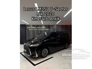 2020 Lexus LM 350 3.5 7 Seater MPV