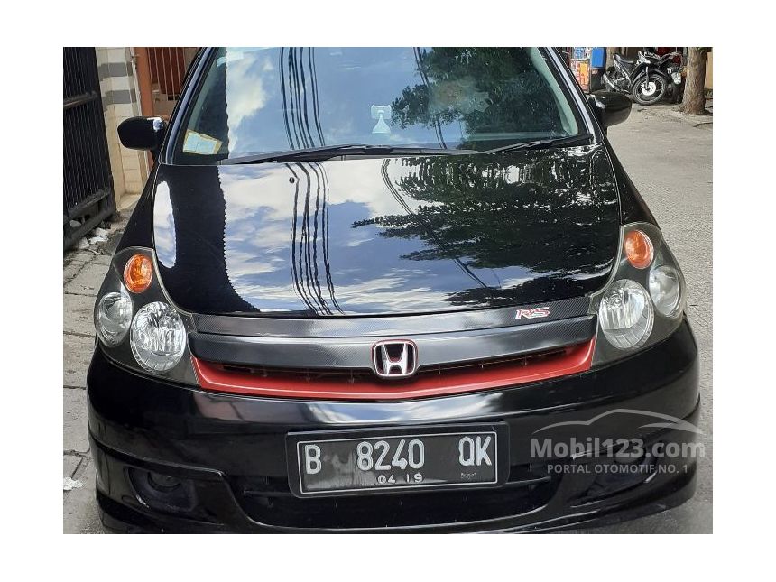 Jual Mobil Honda Stream 2004 1.7 1.7 di DKI Jakarta Manual MPV Hitam Rp 