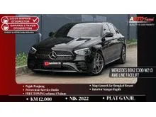 2022 Mercedes-Benz E300 2.0 AMG Line Sedan KM 12.000 PERAK Mercedes Benz E300 W213 AMG Line Facelift NIK 2022 Akhir Black on Black
