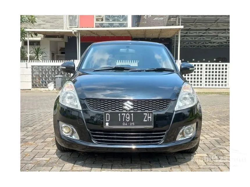Jual Mobil Suzuki Swift 2014 GX 1.4 di Jawa Barat Manual Hatchback Hitam Rp 135.000.000