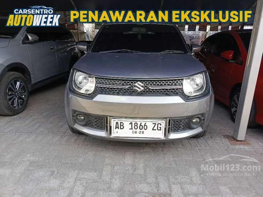 Jual Mobil Suzuki Ignis 2017 GX 1.2 di Yogyakarta Manual Hatchback Abu