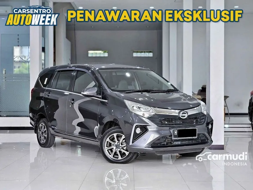 Jual Mobil Daihatsu Sigra 2019 R Deluxe 1.2 di Jawa Tengah Manual MPV Abu