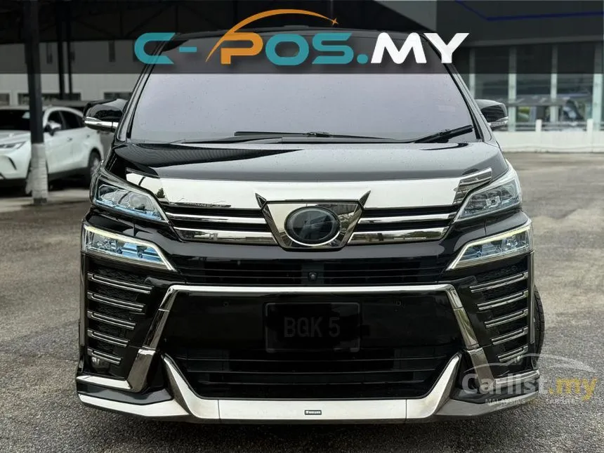 2018 Toyota Vellfire ZG MPV