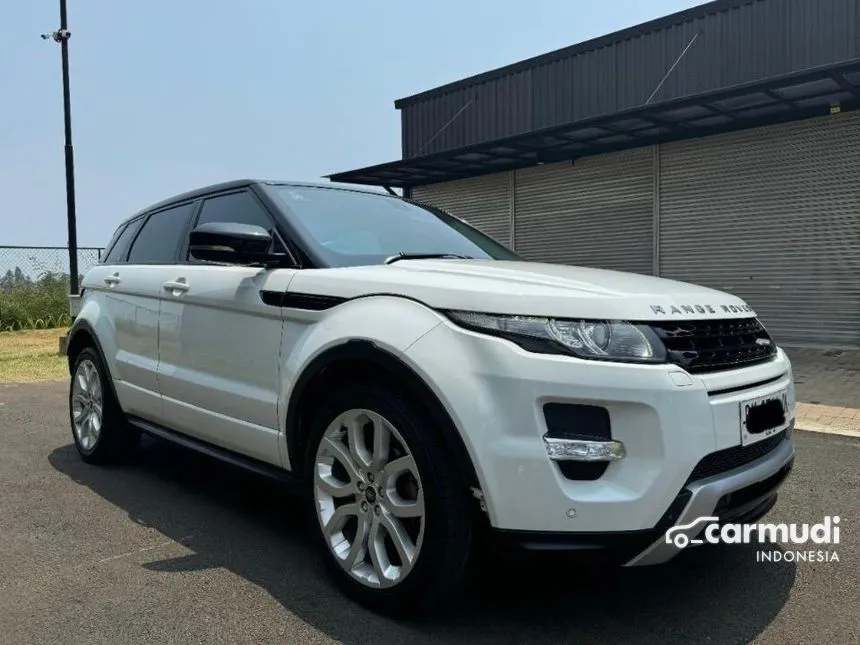 Jual Mobil Land Rover Range Rover Evoque 2013 Dynamic Luxury Si4 2.0 di DKI Jakarta Automatic SUV Putih Rp 370.000.000