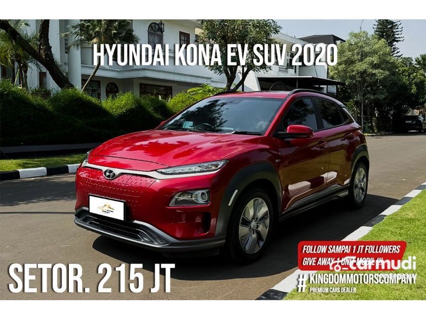 Jual Mobil Hyundai Kona 2020 EV di DKI Jakarta Automatic SUV Merah Rp ...