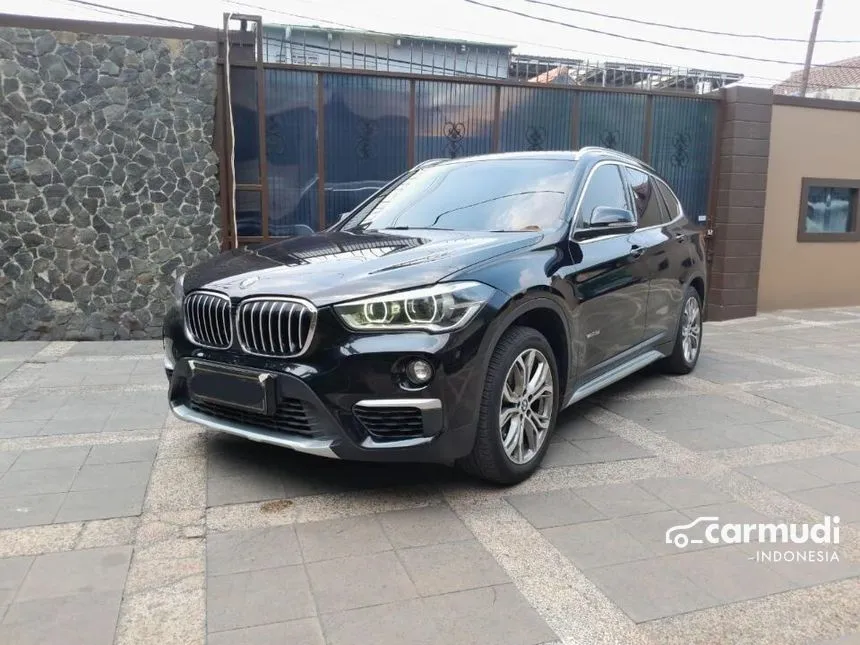 Jual Mobil BMW X1 2018 sDrive18i xLine 1.5 di DKI Jakarta Automatic SUV Hitam Rp 410.000.000